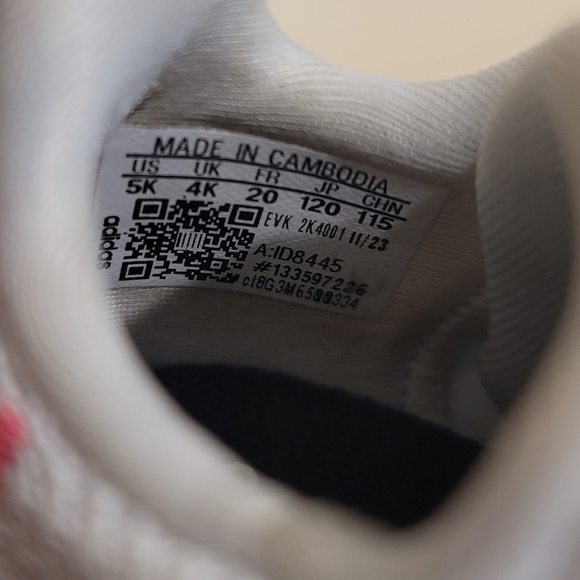 Adidas Swift Run 1.0 Kids Sneakers - Sz 5K - Picture 8 of 12